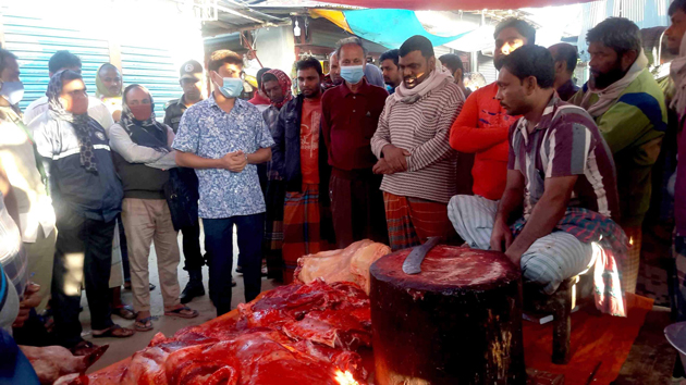 রোগাক্রান্ত গরুর মাংস