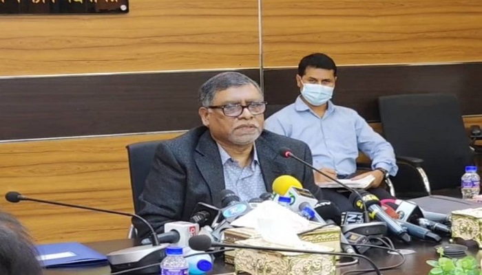 স্বাস্থ্যমন্ত্রী জাহিদ মালেক