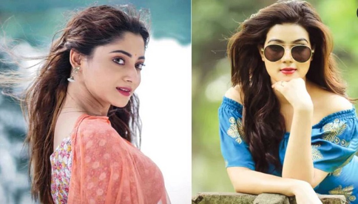 পূজা চেরি ও মাহিয়া মাহি