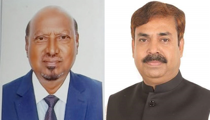 শাহ মো. খসরুজ্জামান (বাঁয়ে) ও মোহাম্মদ হোসেন (ডানে) 