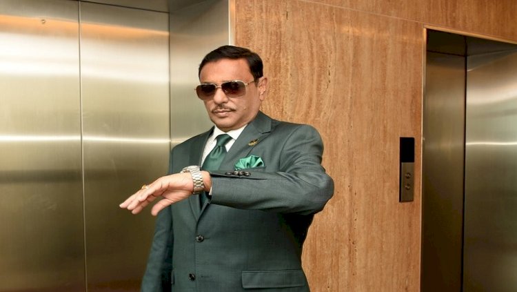 সড়ক পরিবহন ও সেতুমন্ত্রী ওবায়দুল কাদের